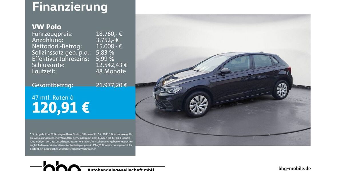 VW Polo 5.262 km 18.760 &euro; Ettlingen 76275