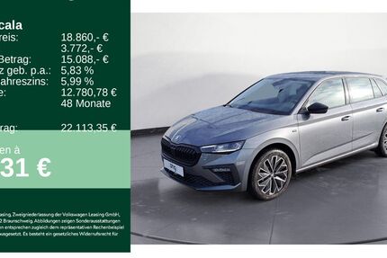 Skoda Scala 16.399 km 18.860 &euro; Durmersheim 76448