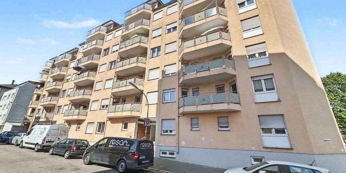 Etagenwohnung Pforzheim Nordstadt - 2 Zimmer, 46 m&sup2;, 160.000&euro; | Angebot:27219190