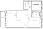 Hochparterre Karlsruhe Neureut - 3 Zimmer, 84 m&sup2;, 369.000&euro; | Angebot:26091379