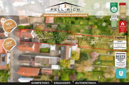 Grundstück zu verkaufen in Karlsruhe 520.000 € 1068 m²