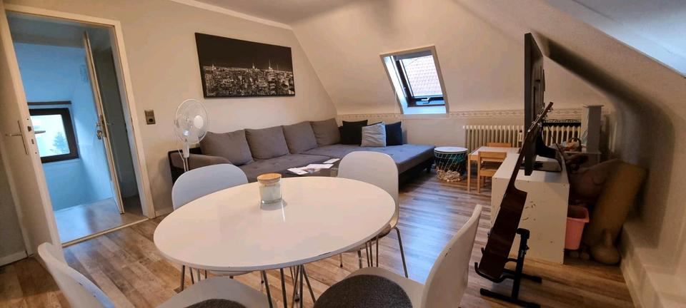 Dachgeschoßwohnung Pforzheim Brötzingen - 3 Zimmer, 53 m&sup2;, 950&euro; | Angebot:25262527