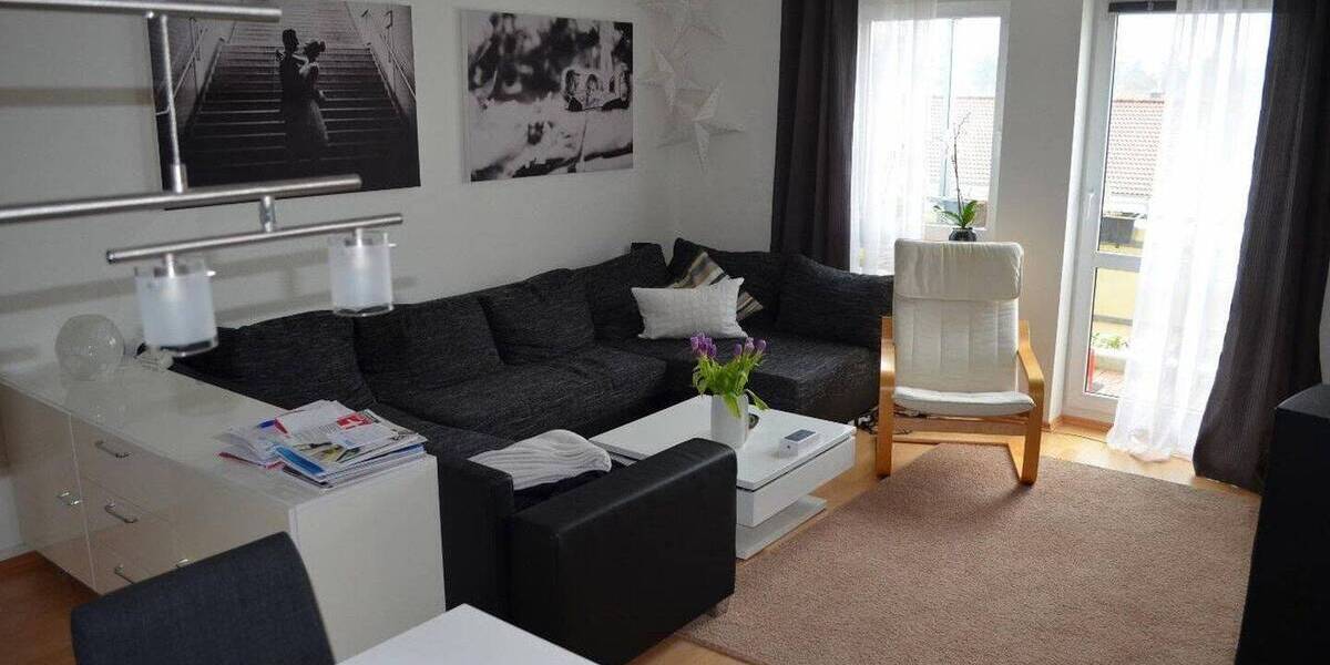 Etagenwohnung Karlsruhe Oberreut - 3 Zimmer, 76 m&sup2;, 1.145&euro; | Angebot:26832006