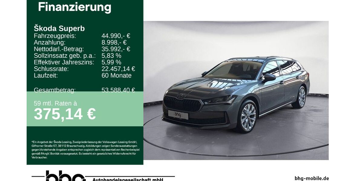 Skoda Superb 6.000 km 42.990 &euro; Ettlingen 76275