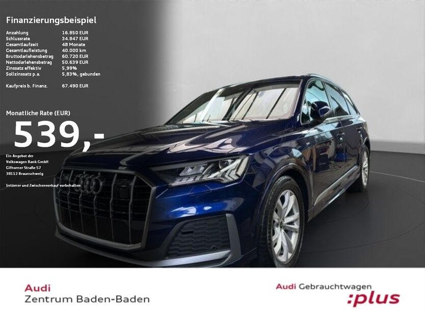Audi Q7 27.737 km 67.490 € Baden Baden 76532