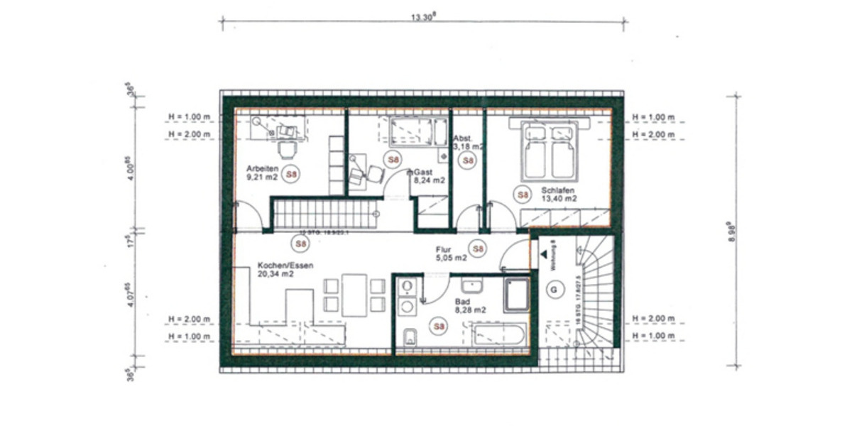 Maisonettenwohnung Waghäusel - 4 Zimmer, 106 m&sup2;, 457.300&euro; | Angebot:25265668