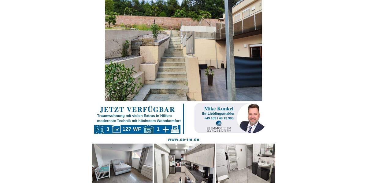 Etagenwohnung Höfen an der Enz - 3 Zimmer, 127 m&sup2;, 329.000&euro; | Angebot:25708061