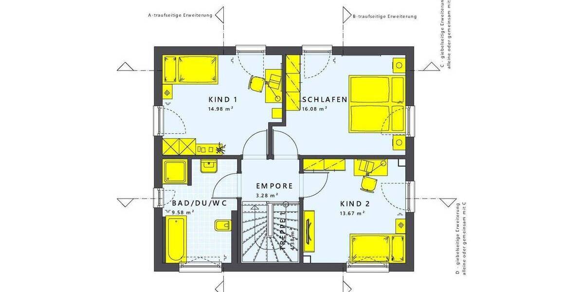 Einfamilienhaus Karlsruhe Hohenwettersbach - 4 Zimmer, 126 m&sup2;, 665.000&euro; | Angebot:25970127