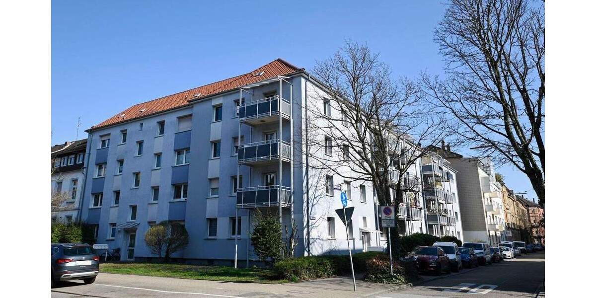 Etagenwohnung Karlsruhe Innenstadt-West - 2 Zimmer, 61 m&sup2;, 195.000&euro; | Angebot:25602618