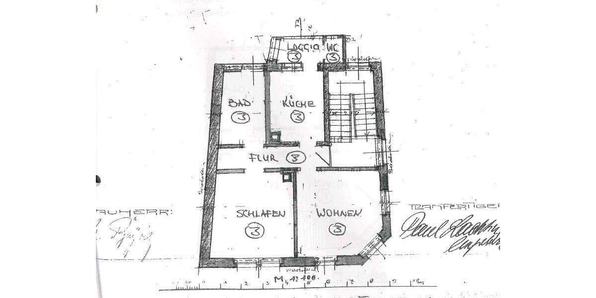 Etagenwohnung Pforzheim Dillweißenstein - 2 Zimmer, 63 m&sup2;, 119.900&euro; | Angebot:25748634