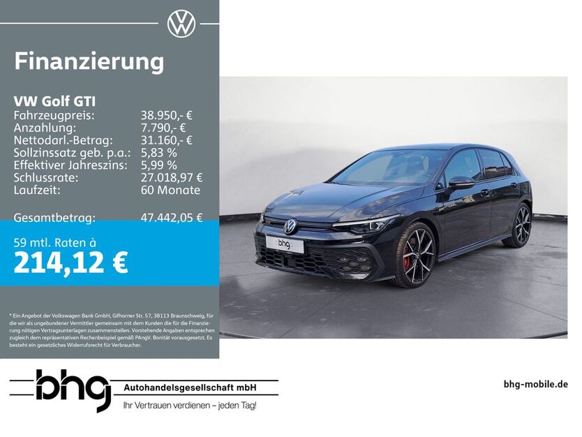 VW Golf 16.501 km 37.980 € Durmersheim 76448