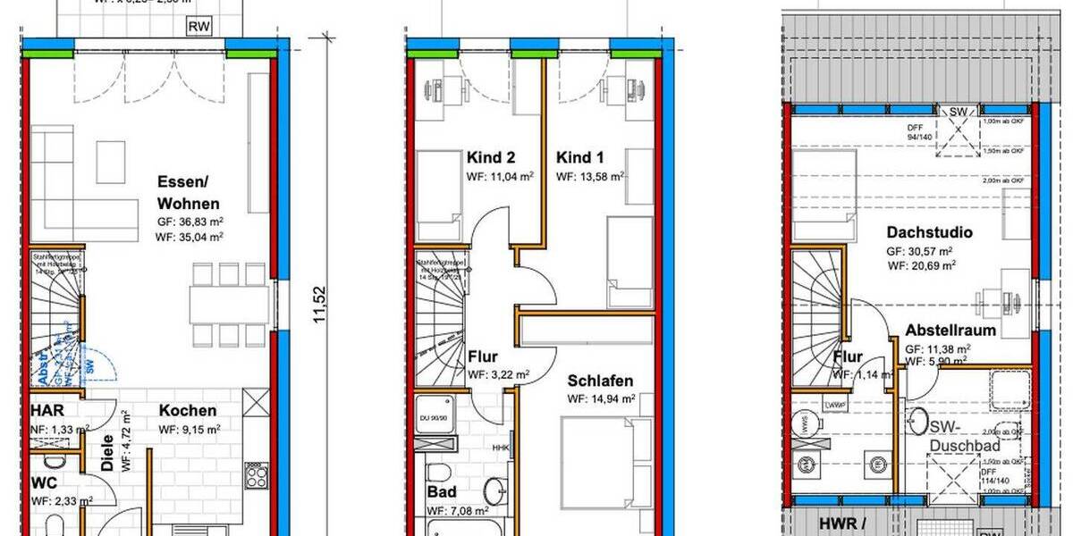 Doppelhaushälfte Baden-Baden Haueneberstein - 5 Zimmer, 125 m&sup2;, 565.000&euro; | Angebot:26809362