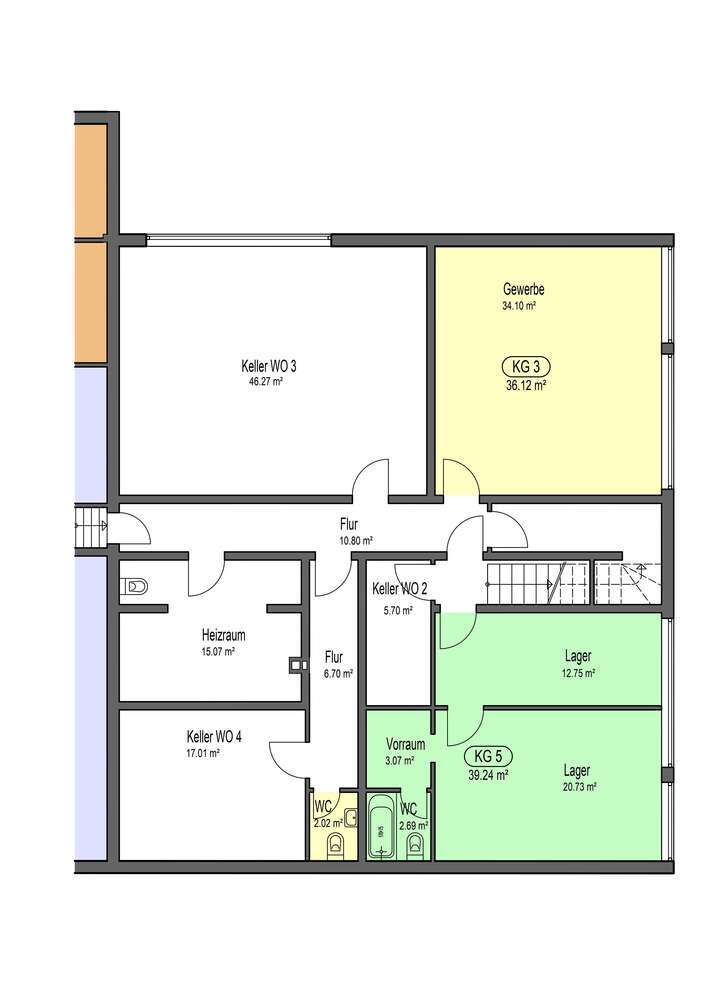 Büro in Karlsruhe 350 € 35 m²