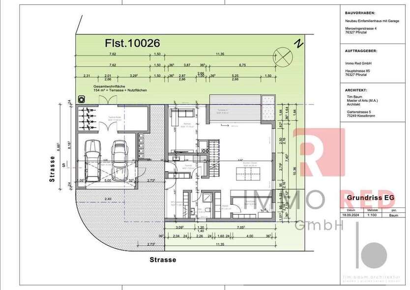 Grundstück zu verkaufen in Pfinztal 330.000 € 504 m²