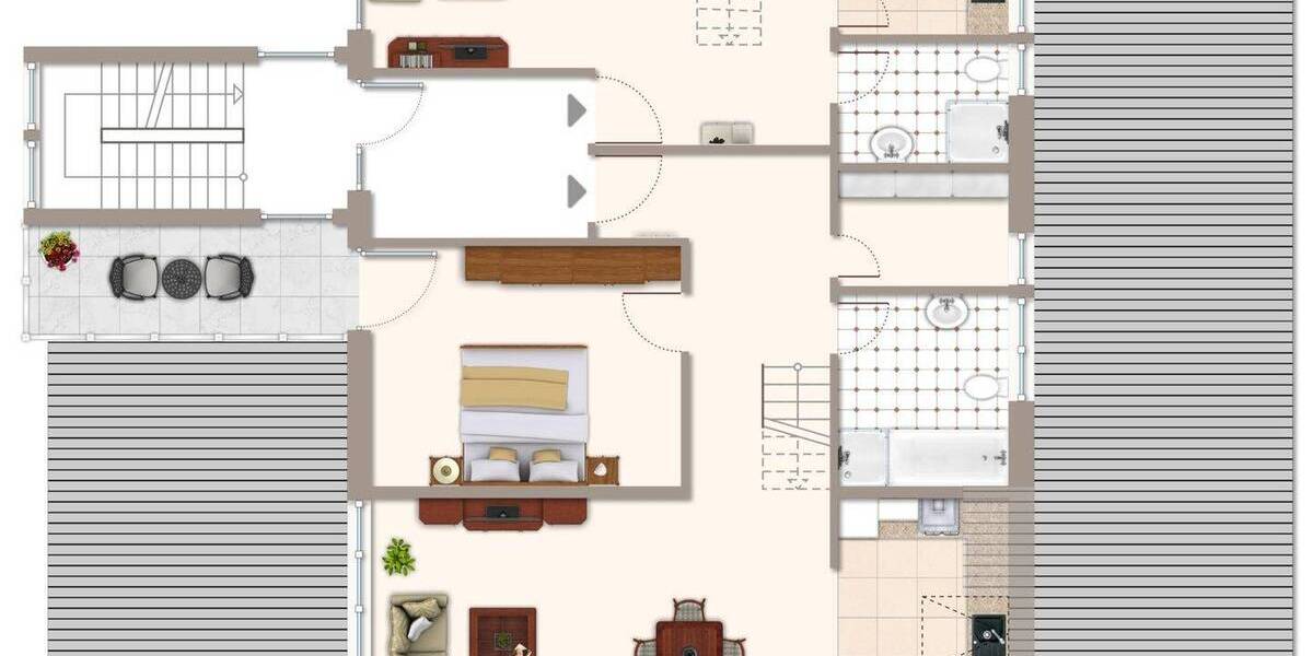 Mehrfamilienhaus, Wohnhaus Linkenheim-Hochstetten Linkenheim - 5 Zimmer, 132 m&sup2;, 545.000&euro; | Angebot:25938108