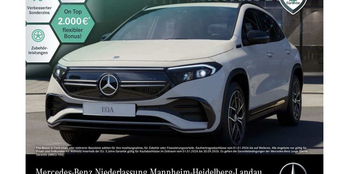 Mercedes-Benz EQA 66.208 km 28.990 &euro; Landau 76829