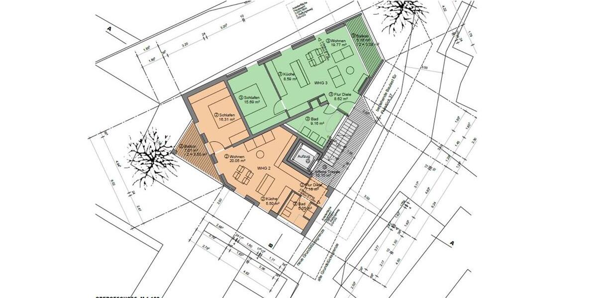 Etagenwohnung Baden-Baden Balg - 2 Zimmer, 56 m&sup2;, 890&euro; | Angebot:26023533