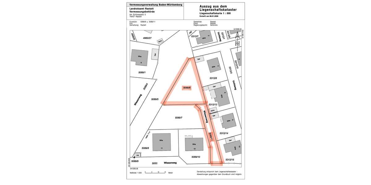 Grundstück Rastatt - 285.000&euro; | Angebot:25231349