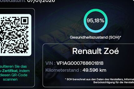 Renault ZOE 49.594 km 14.444 &euro; Bruchsal 76646