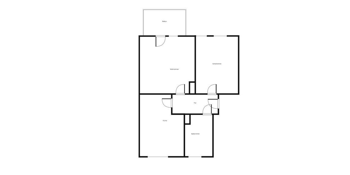 Etagenwohnung Karlsruhe Mühlburg - 2 Zimmer, 51 m&sup2;, 661&euro; | Angebot:24849971