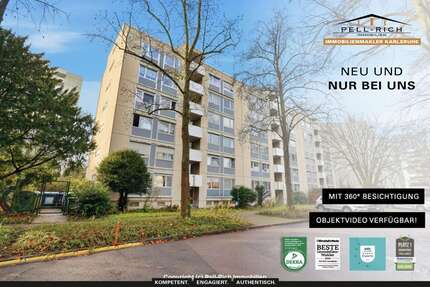 Wohnung zum Kaufen in Karlsruhe 270.000 € 76 m² 3 zimmer