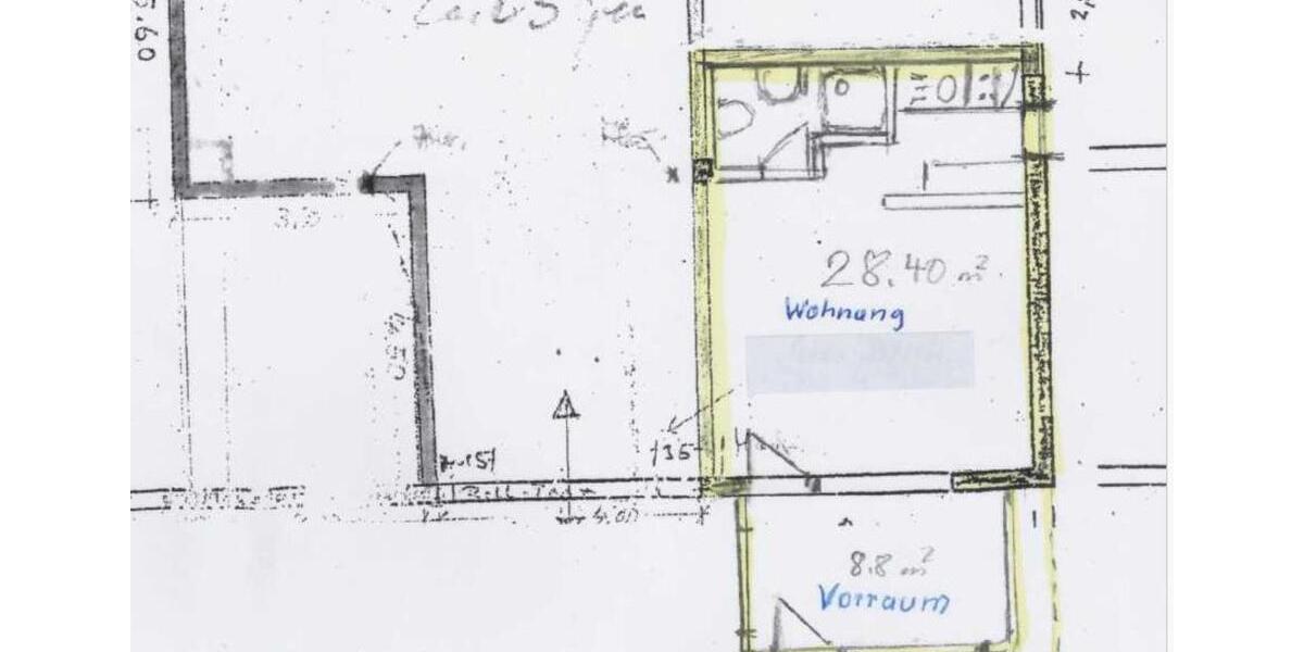 Erdgeschoßwohnung Walzbachtal - 1 Zimmer, 38 m&sup2;, 500&euro; | Angebot:25874020