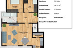 Etagenwohnung Linkenheim-Hochstetten Linkenheim - 3 Zimmer, 93 m&sup2;, 439.000&euro; | Angebot:25687568