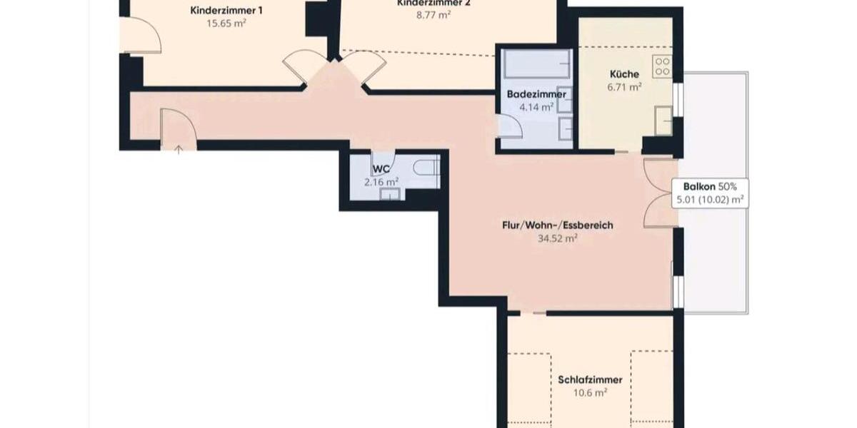 3-4Zimmer- Wohnung Buckenberg 4 zimmer