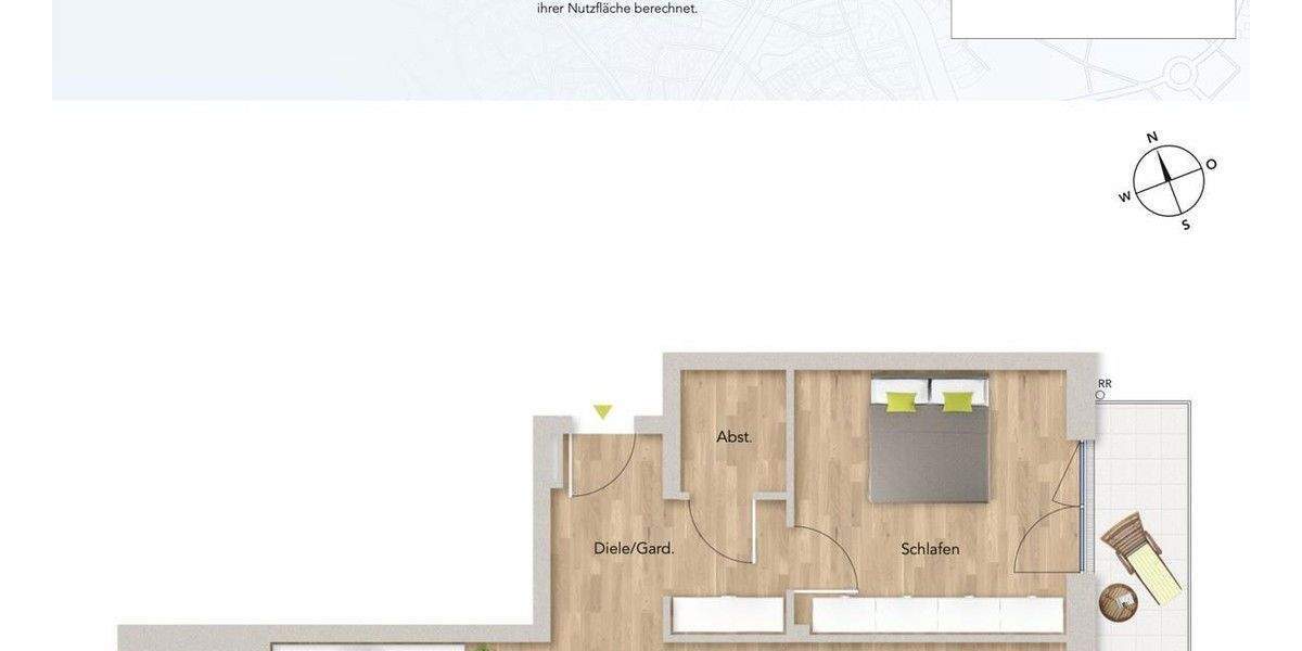 Ab 60 in eine neue Lebensphase starten: Altersgerechtes Wohnen in der Weststadt 2 zimmer