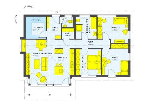Bungalow Dettenheim Rußheim - 4 Zimmer, 110 m&sup2;, 639.500&euro; | Angebot:25668067