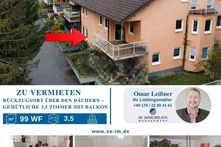 Wohnung Niefern-Öschelbronn Öschelbronn - 3.5 Zimmer, 99 m&sup2;, 965&euro; | Angebot:26436914