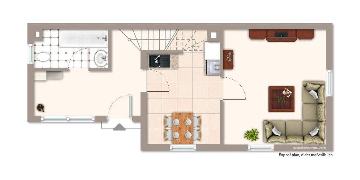 Einfamilienhaus Karlsruhe / Hagsfeld Hagsfeld - 3 Zimmer, 70 m&sup2;, 298.000&euro; | Angebot:24594682