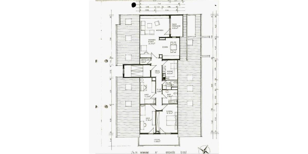Etagenwohnung Baden-Baden Weststadt - 4 Zimmer, 399.000&euro; | Angebot:25678486
