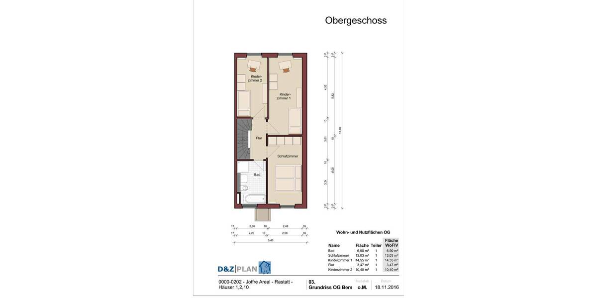 Reihenendhaus Rastatt - 6 Zimmer, 153 m&sup2;, 680.000&euro; | Angebot:26731613