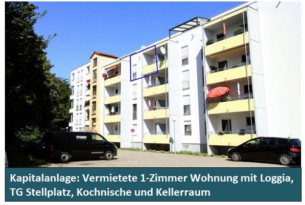 Etagenwohnung Rastatt - 1 Zimmer, 27 m&sup2;, 89.000&euro; | Angebot:26889101