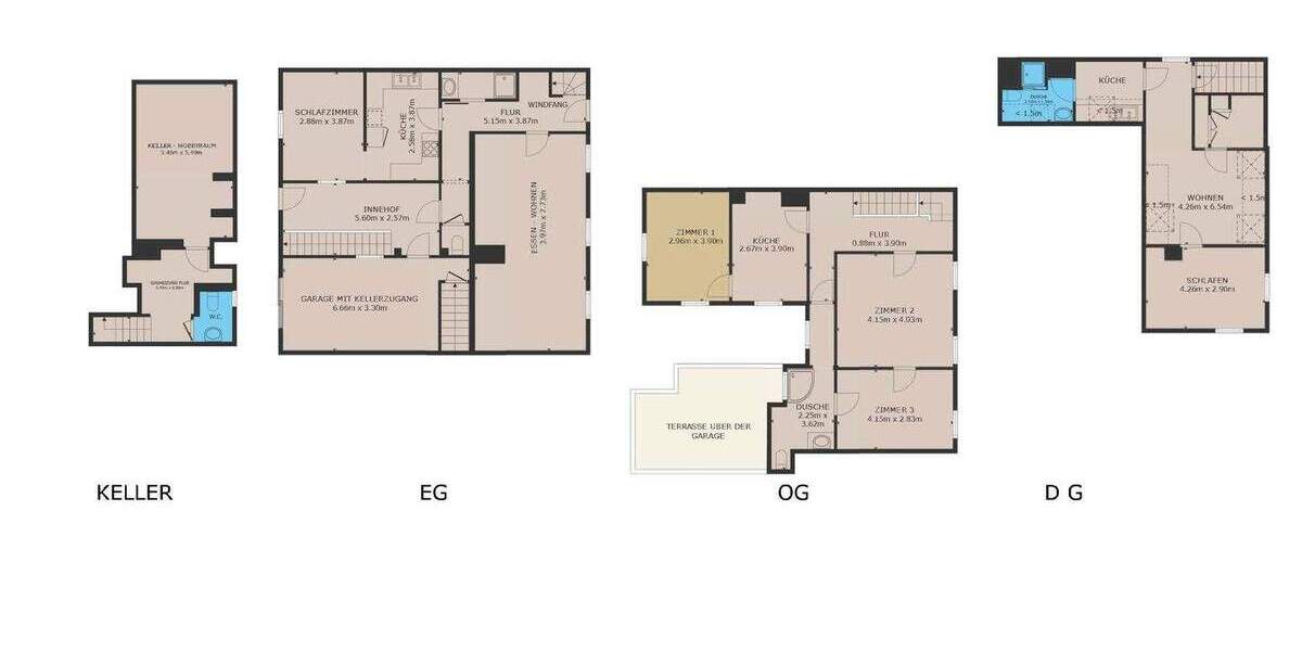 Mehrfamilienhaus, Wohnhaus Germersheim - 6 Zimmer, 125 m&sup2;, 220.000&euro; | Angebot:25744479