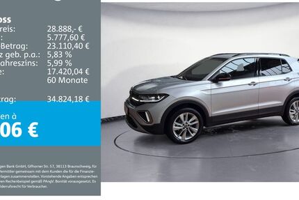 VW T-Cross 1.331 km 28.888 &euro; Ettlingen 76275