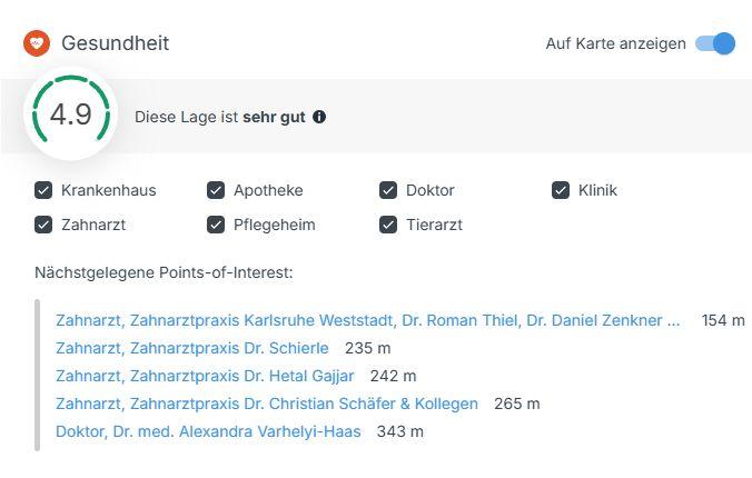 Etagenwohnung Karlsruhe Beiertheim-Bulach - 2 Zimmer, 67 m&sup2;, 264.900&euro; | Angebot:26660045