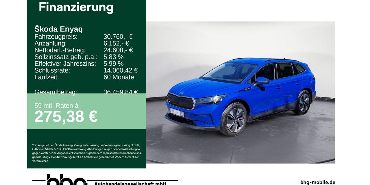 Skoda Enyaq 36.726 km 29.360 &euro; Durmersheim 76448