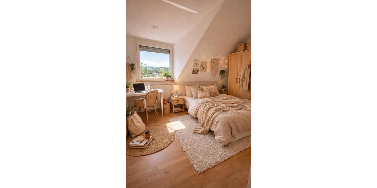 Dachgeschoßwohnung Pforzheim Nordstadt - 3 Zimmer, 60 m&sup2;, 345&euro; | Angebot:26271054