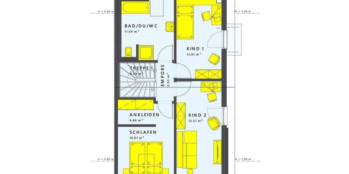 Doppelhaushälfte Karlsdorf-Neuthard Neuthard - 4 Zimmer, 124 m&sup2;, 585.000&euro; | Angebot:25772338