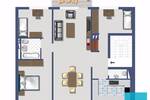 Etagenwohnung Pforzheim Südstadt - 4 Zimmer, 95 m&sup2;, 299.000&euro; | Angebot:26451468