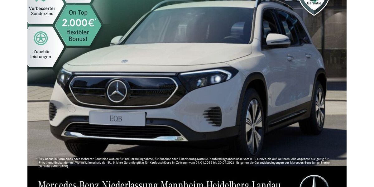 Mercedes-Benz EQB 27.327 km 33.890 &euro; Landau 76829