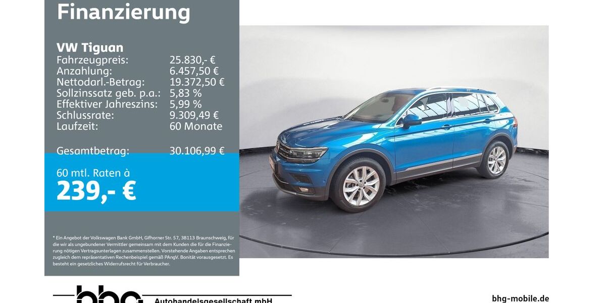VW Tiguan 68.697 km 24.960 &euro; Ettlingen 76275