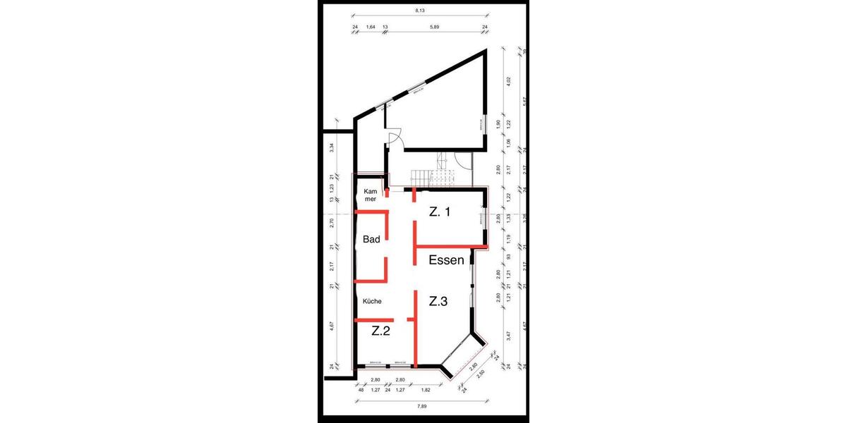 Erdgeschoßwohnung Gaggenau - 4 Zimmer, 106 m&sup2;, 325.000&euro; | Angebot:26136902