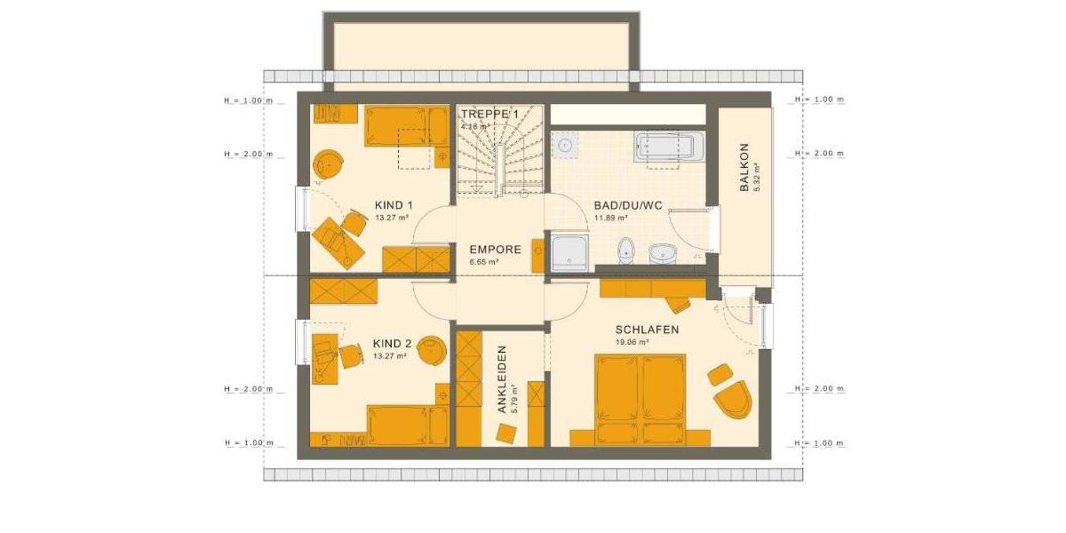 Einfamilienhaus Karlsruhe Mühlburg - 6 Zimmer, 143 m&sup2;, 869.000&euro; | Angebot:26852310