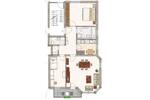 Etagenwohnung Eggenstein-Leopoldshafen Leopoldshafen - 3 Zimmer, 79 m&sup2;, 295.000&euro; | Angebot:27294813
