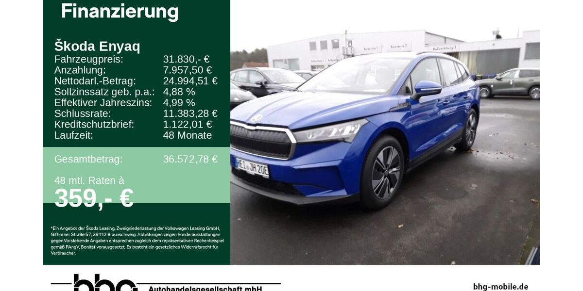 Skoda Enyaq 36.726 km 31.830 &euro; Durmersheim 76448