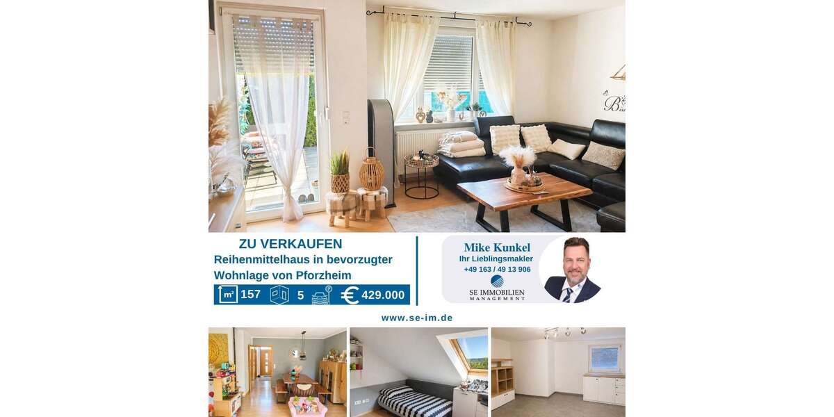 Einfamilienhaus Pforzheim Brötzingen - 5 Zimmer, 157 m&sup2;, 429.000&euro; | Angebot:26377039