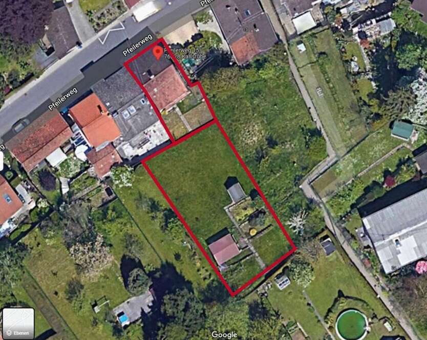 Haus zum Kaufen in Karlsruhe-Grünwettersbach 345.000 € 150 m²